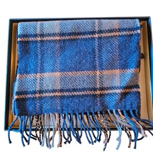 Ralph Lauren Double RL and Company Men's Plaid Scarf New